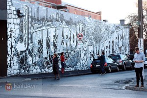 "thánh địa" của giới Graffiti tại Melbourne