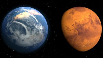 Những điểm giống nhau đến kì lạ giữa Trái Đất và Sao Hỏa.