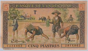 Những tờ tiền ở Việt Nam đầu thế kỷ 20.