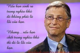 10 câu châm ngôn sâu sắc của tỉ phú Bill Gates.