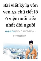 BÀi viết kỳ lạ