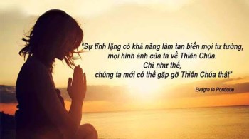 CHÚT SUY TƯ VỀ THINH LẶNG