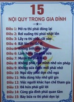 15nội qui trong nhà