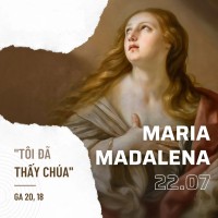 Thánh Maria Mađalêna – Tông đồ của các Tông đồ và Nhân chứng Phục Sinh