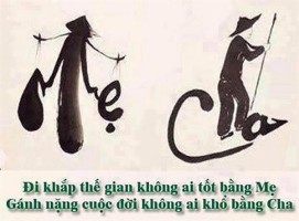 CỦA DÂNG CHO CHA, CỦA BIẾU CHO MẸ