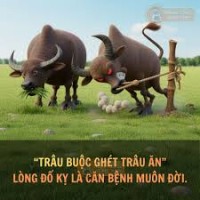 TRÂU BUỘC GHÉT TRÂU ĂN: LÒNG ĐỐ KỴ LÀ CĂN BỆNH MUÔN ĐỜI