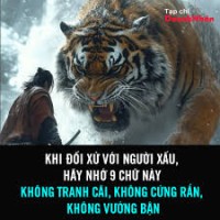 LÀM GÌ KHI GẶP NGƯỜI MƯU MÔ, NHAM HIỂM?