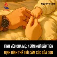 TÌNH YÊU CHA MẸ: NGÔN NGỮ ĐẦU TIÊN ĐỊNH HÌNH THẾ GIỚI CẢM XÚC CỦA CON