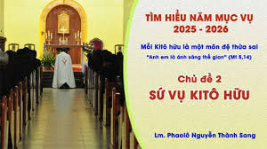 NHỮNG VIỆC LÀM CỦA THẾ TRONG NĂM 2026:  MỌI KITÔ HỮU LÀ MỘT MÔN ĐỆ THUA SAI