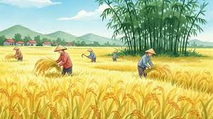 NHỮNG BƯỚC CHÂN CỦA SỨ GIẢ BÌNH AN TRÊN CÁNH ĐỒNG LÚA CHÍN