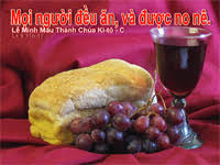 HẠT LÚA CỦA ĐỨC KITÔ ĐƯỢC NGHIỀN NÁT ĐỂ THÀNH BÁNH TINH KHIẾT