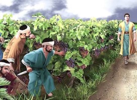 VƯỜN NHO, HÌNH ẢNH CỦA TÌNH YÊU BỊ PHỤ BẠC