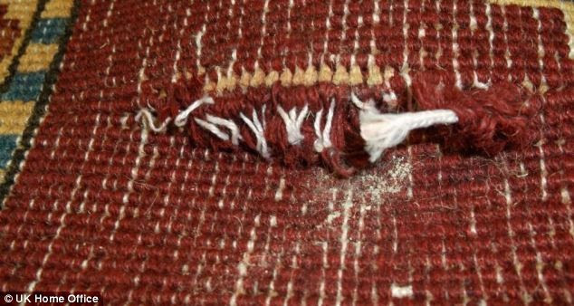 Hơn 50 kg thuốc phiện trị giá 8 triệu USD ẩn trong những tấm thảm trên một máy bay bị bắt tại sân bay Manchester, Anh.