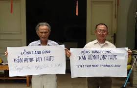 “Chúng tôi cùng đồng hành với Trần Huỳnh Duy Thức để yêu cầu Nhà nước Việt Nam phải thượng tôn pháp luật” Hòa Ái, phóng viên RFA