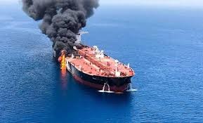 Tàu chở dầu Iran bị trúng tên lửa Ả rập Xê út